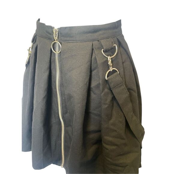 Hot Topic Goth Skirt Bondage Mini Size M - Picture 2 of 5